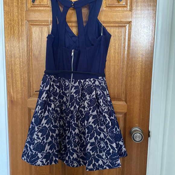 Navy party dress - Picture 4 of 10